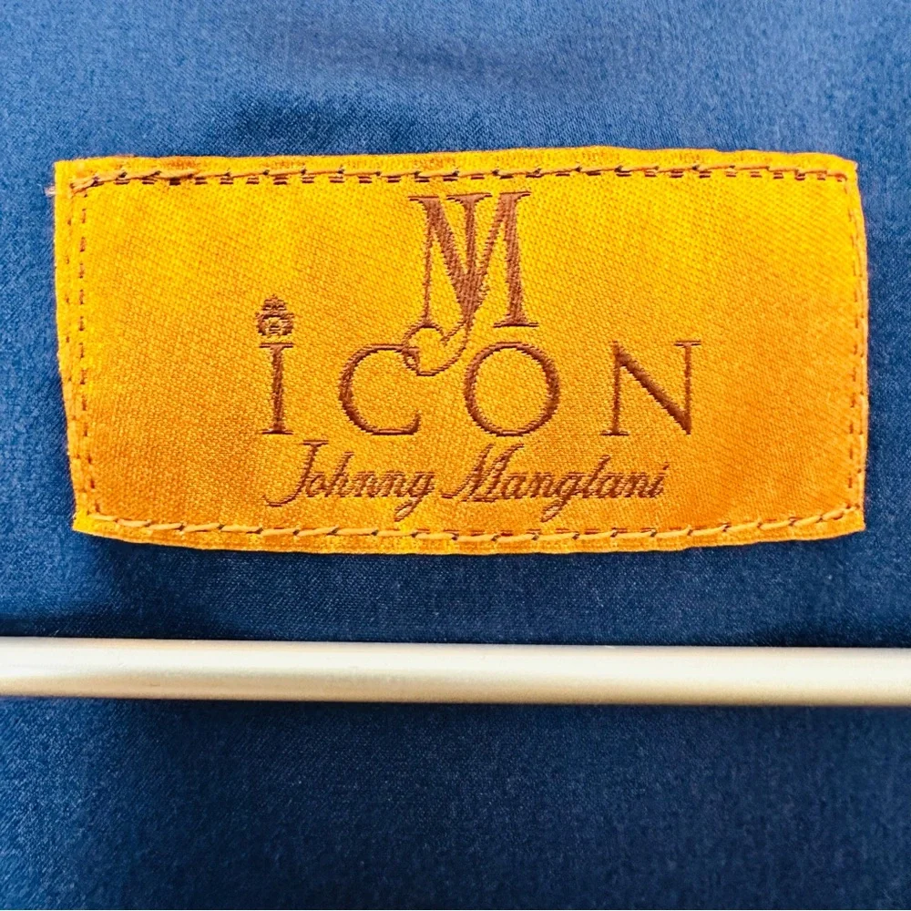 Icon Satin royal blue formal vest